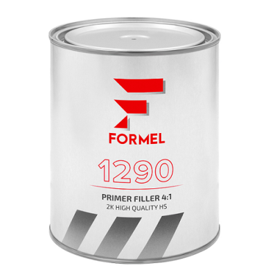 Грунт Formel 1290 High Quality HS 4:1 2К, Серый, 0.8 л