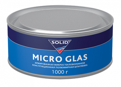Шпатлевка Solid с микростеклом MICRO GLAS, 1 кг