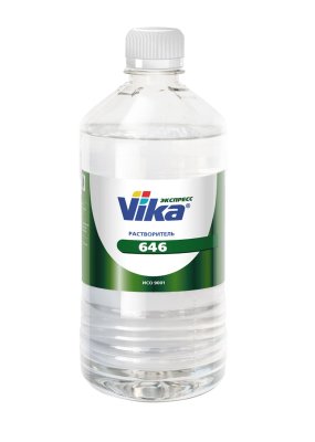 Растворитель Vika 646 ГОСТ, 0.5 л