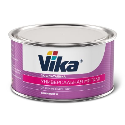 Шпатлевка 2К универсальная мягкая 1.8 кг, Vika