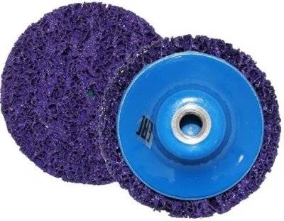 Круг для снятия ржавчины РМ-90498, фиолетовый, D100, М14