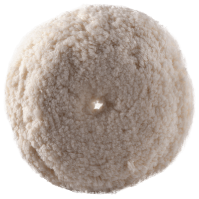 Круг полировальный Hanko из крученой шерстяной нити, без отверстия, 180 мм