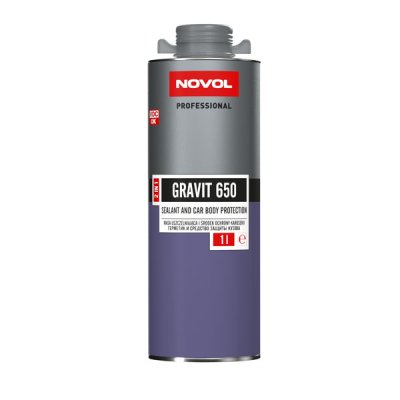 Антигравий-герметик Novol Gravit 650, серый, 1 л
