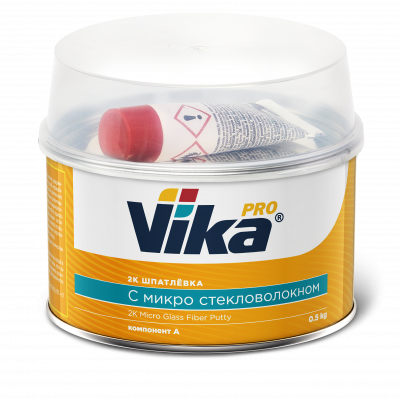 Шпатлевка Vika Pro с микростекловолокном, 0.5 кг