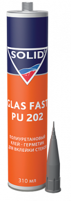 Герметик Solid для стекол GLAS FAST PU 202