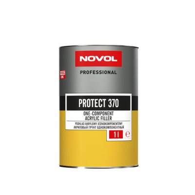 Грунт акриловый Novol Protect 370 1K, серый, 1 л