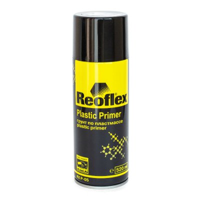 Грунт по пластику Reoflex 1К, аэрозоль, серый, 520 мл