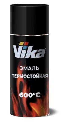 Эмаль термостойкая Vika аэрозоль