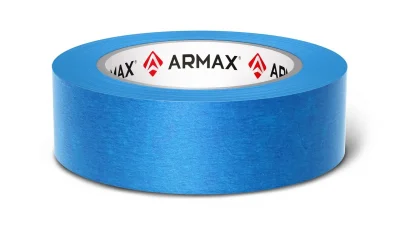 Лента маскирующая Armax, голубой, 25 мм*40 м