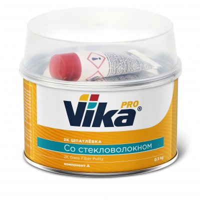 Шпатлевка Vika Pro со стекловолокном, 0.5 кг
