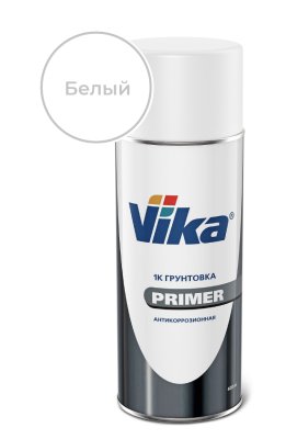 Грунт Vika Праймер, аэрозоль, белый, 520 мл