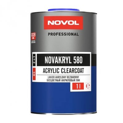 Лак акриловый 2+1 HS Novol Novakryl, комплект (1+0.5 л)
