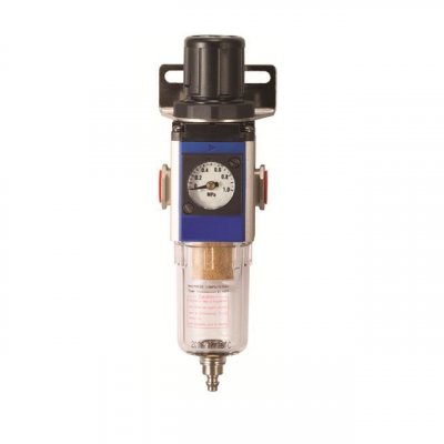 Фильтр-влагоотделитель РМ-87449 с регулятором давления и манометром 1/4, 5 мкм, 9 бар