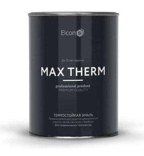Эмаль термостойкая Elcon Max Therm