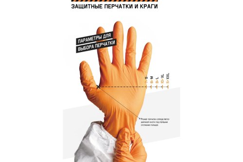 Перчатки нитриловые нескользящие Jeta Safety NATRIX
