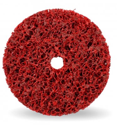 Диск Blackfox зачистной Clean Strip Red, красный, 100*13 мм
