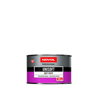 Шпатлевка Novol UNISOFT универсальная мягкая, 0.5 кг
