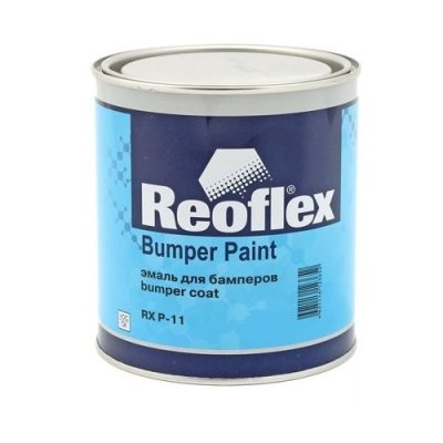 Эмаль для бамперов Reoflex, черный, 0.75 л