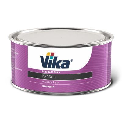 Шпатлевка 2К карбон (углеволокно) 1 кг, Vika