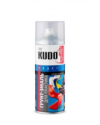 Грунт-эмаль для пластика декоративный Kudo а/э