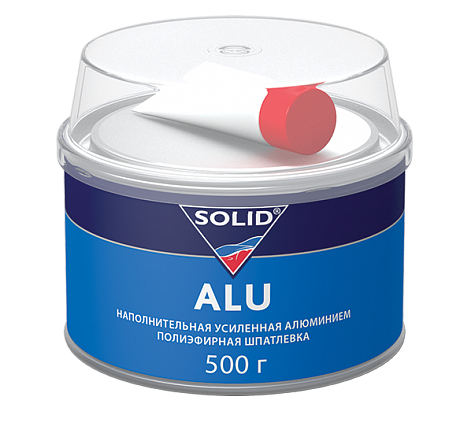Шпатлевка с алюминием Solid ALU