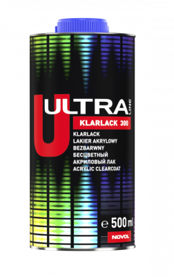 Лак акриловый 2+1 Novol Ultra Klarlack 300, комплект (0.5 + 0.25 л)