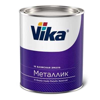 Эмаль Базисная Vika Металлик базовые 0.9 кг