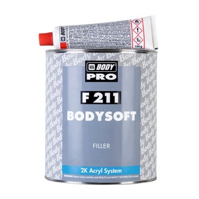 Шпатлевка HB Body PRO F211 SOFT универсальная мягкая, 3 кг